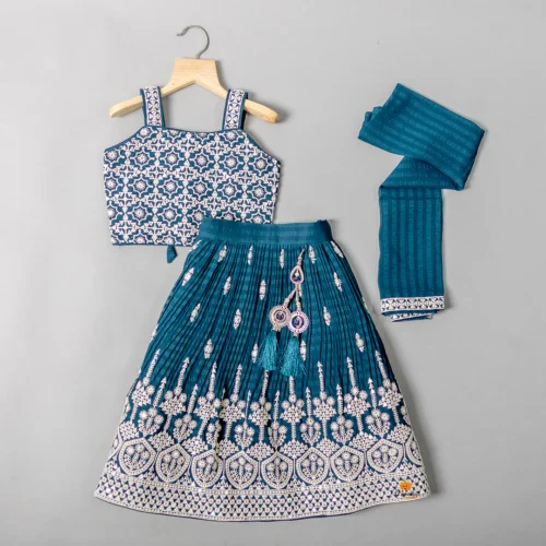 KIDS LEHNGA CHOLI/ GHAGRA IRON