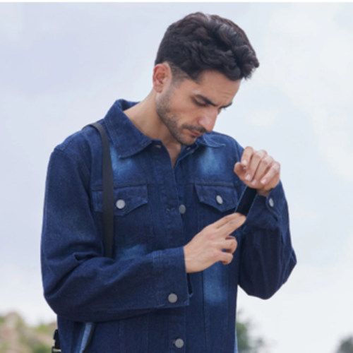 JEANS JACKET  WASH & IRON
